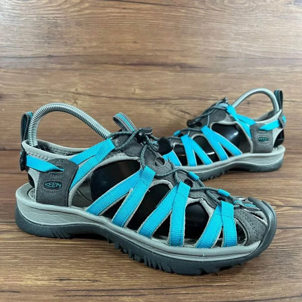 Keen Whisper Outdoor Hiking Sandlas Women’s Size 9 Blue